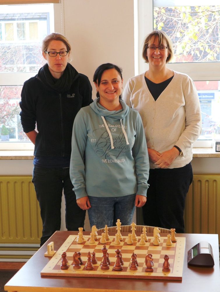 Siegerinnen Schnellschach Qualifikation