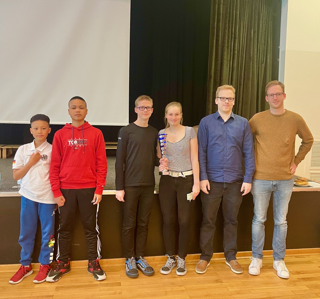 Siegerehrung Familienmeisterschaft